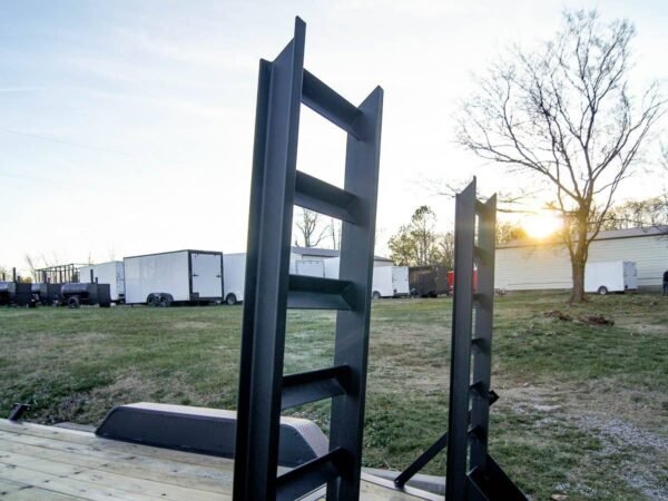 7x14 IBeam Equipment Trailer (2) 5200lb Axles with Stand-Up Ramps 10K GVWR - Image 13
