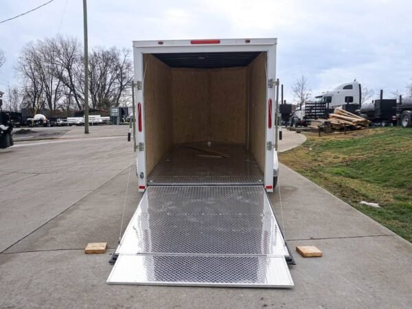 6' X 12' White Enclosed - Image 17