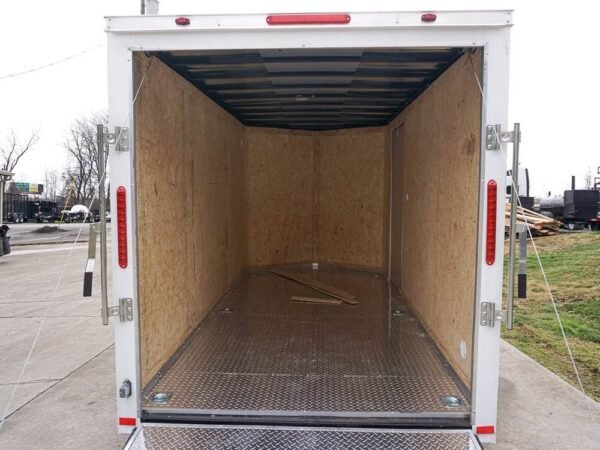 6' X 12' White Enclosed - Image 18