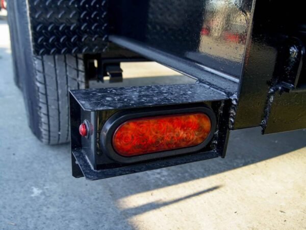 7x16 Gorilla Telescopic IBeam Dump Trailer with 2ft Sides (2) 7K Axles - Image 13