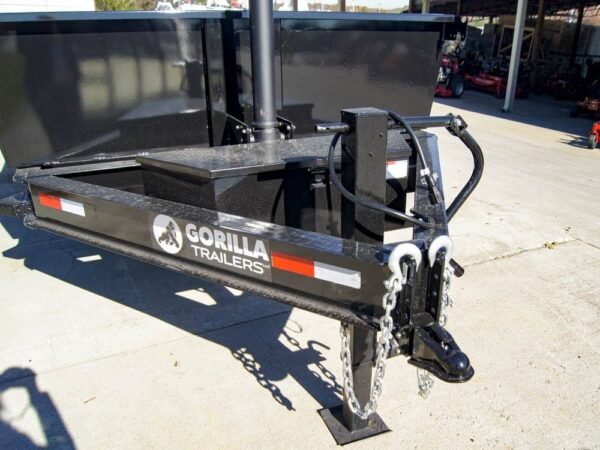 7x16 Gorilla Telescopic IBeam Dump Trailer with 2ft Sides (2) 7K Axles - Image 20