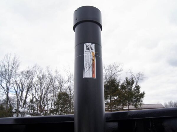 7x16 Gorilla Telescopic Gooseneck IBeam Dump Trailer 3ft Sides (2) 7K Axles - Image 16