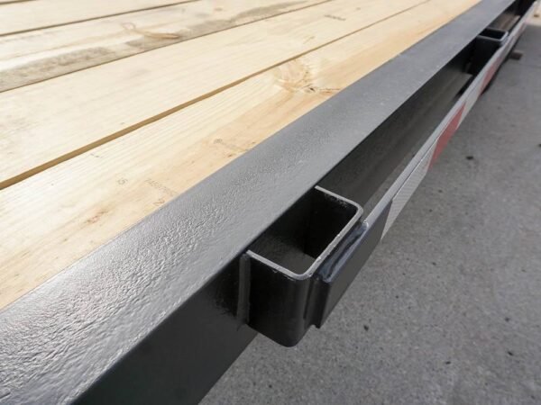 8.5x22 Deckover I-Beam Trailer (2) 5,200lb Axles Stand-Up Ramps - Image 15