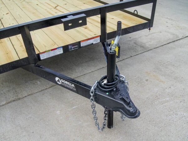 7x14 Dovetail Utility Trailer (2) 3500lb Axles - Image 10