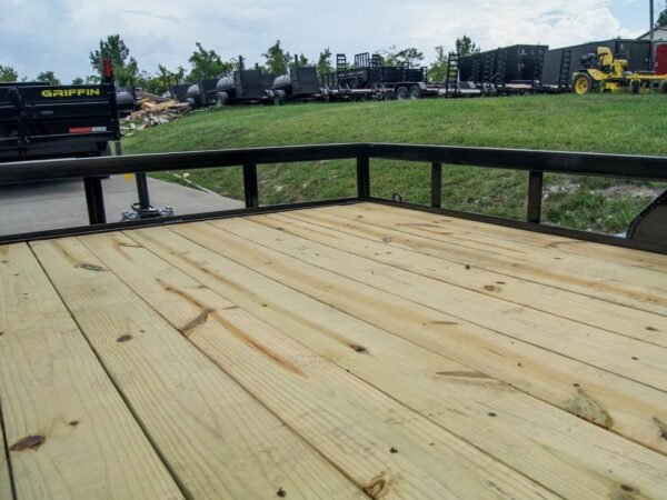 7x14 Dovetail Utility Trailer (2) 3500lb Axles - Image 12