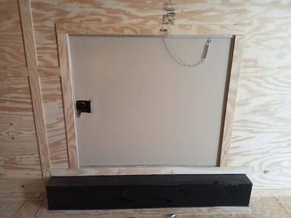 8.5' x 28' White Flat Nose Custom Enclosed Trailer - Image 16