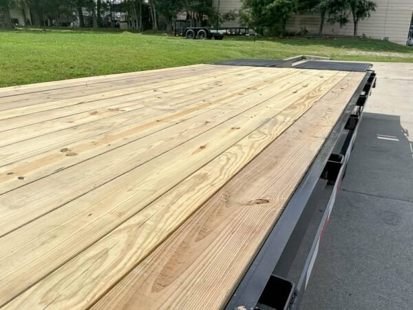 8.5x25 IBeam Gooseneck Deckover Trailer (2) 7K Axles King Kong Ramps 14K GVWR - Image 14
