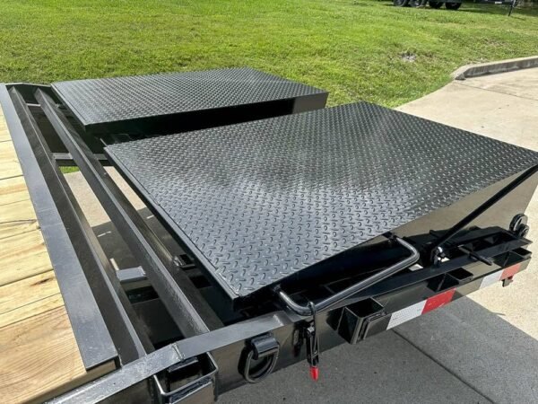 8.5x25 IBeam Gooseneck Deckover Trailer (2) 7K Axles King Kong Ramps 14K GVWR - Image 15