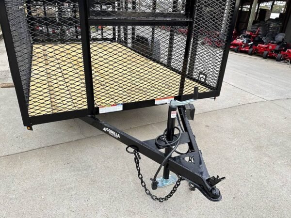 6.4x12 Straight Deck Aluminum Can Recycle Utility Trailer 3,500lb Axle with Brakes - Image 12
