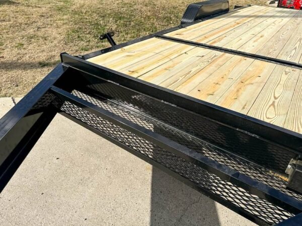 7x20 Heavy Duty Hydraulic Tilt Car Hauler Trailer (2) 7K Axles 14K GVWR - Image 12