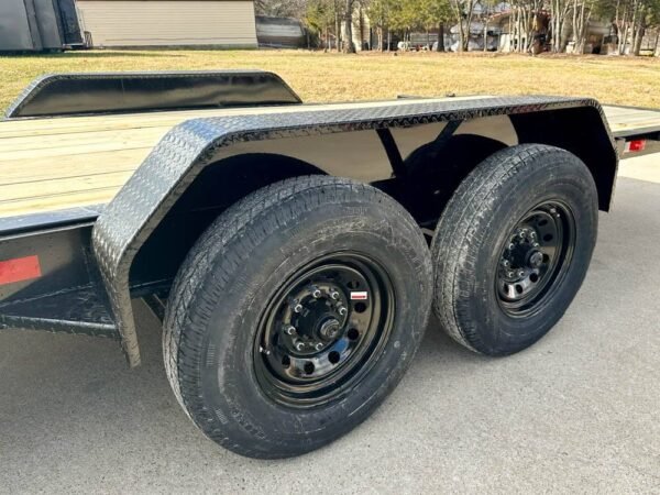 7x20 Heavy Duty Hydraulic Tilt Car Hauler Trailer (2) 7K Axles 14K GVWR - Image 15