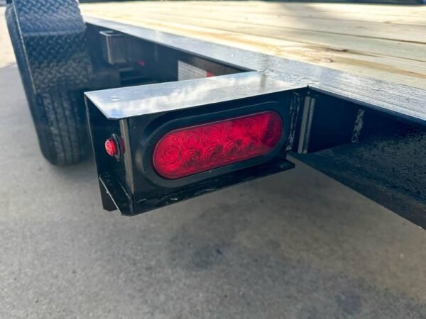 7x20 Heavy Duty Hydraulic Tilt Car Hauler Trailer (2) 7K Axles 14K GVWR - Image 16