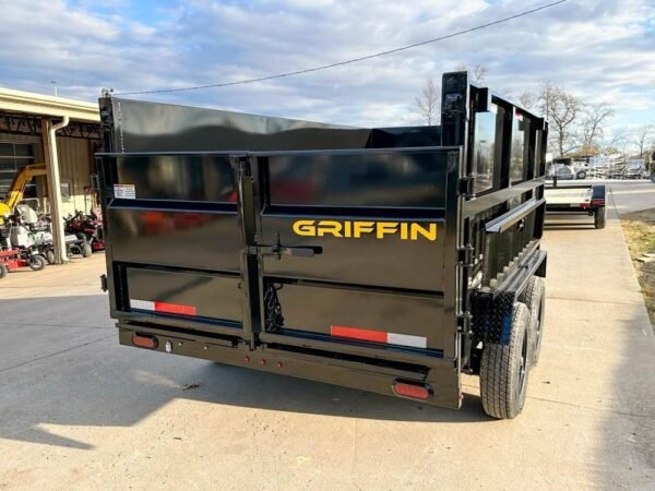 6x12 Hydraulic Dump Trailer with 4ft Sides (2) 5,200lb Axles - Image 6