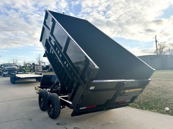 6x12 Hydraulic Dump Trailer with 4ft Sides (2) 5,200lb Axles - Image 21