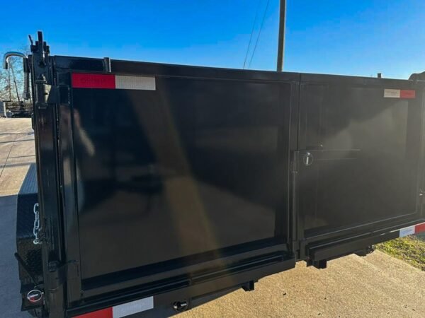 7x14 Gorilla Telescopic Gooseneck IBeam Dump Trailer 3ft Sides (2) 7K Axles - Image 10