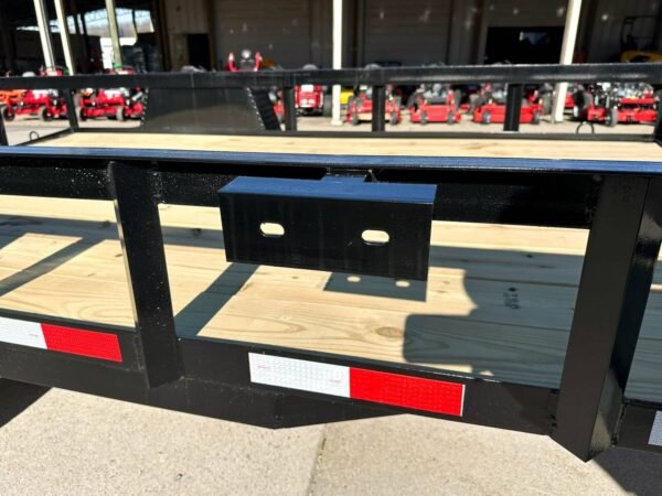6.4x12 Powder Coated Dovetail Utility Trailer 3500lb Axle - Image 15