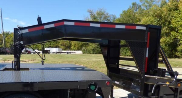 Equipment Trailer 8.5' x 25' - Gooseneck Flatbed Car Hauler - Image 25