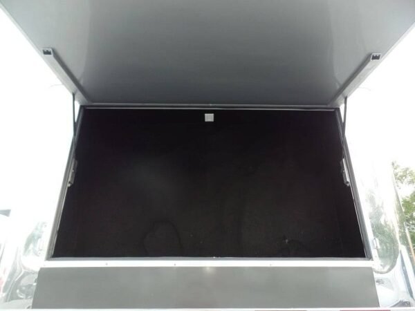 8.5 X 48 Charcoal Grey Enclosed Trailer Storage - Image 14