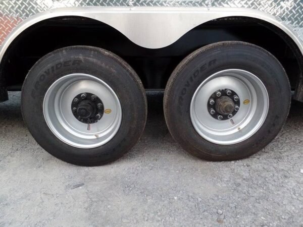 8.5 X 48 Charcoal Grey Enclosed Trailer Storage - Image 6