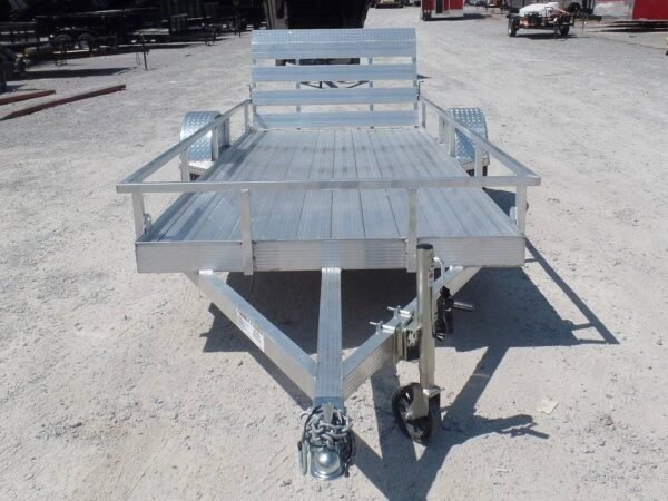 5'x12' All Aluminum Utility Trailer With Gate 3500 lb Axle - Image 7