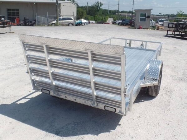 5'x12' All Aluminum Utility Trailer With Gate 3500 lb Axle - Image 8
