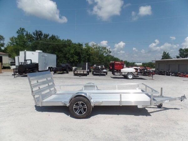 5'x12' All Aluminum Utility Trailer With Gate 3500 lb Axle - Image 4